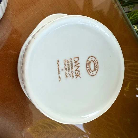 Dansk White Ceramic Dish’s Set of 3 - Picture 2 of 7